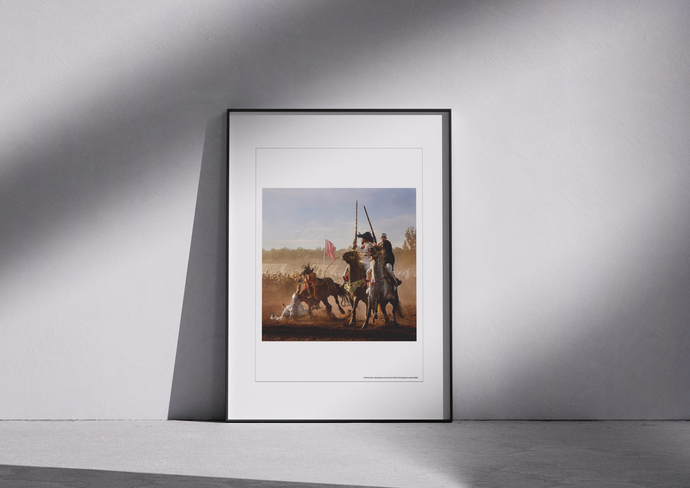 Limited Edition A3 Poster - Tbourida La Chute by Olivier Unia