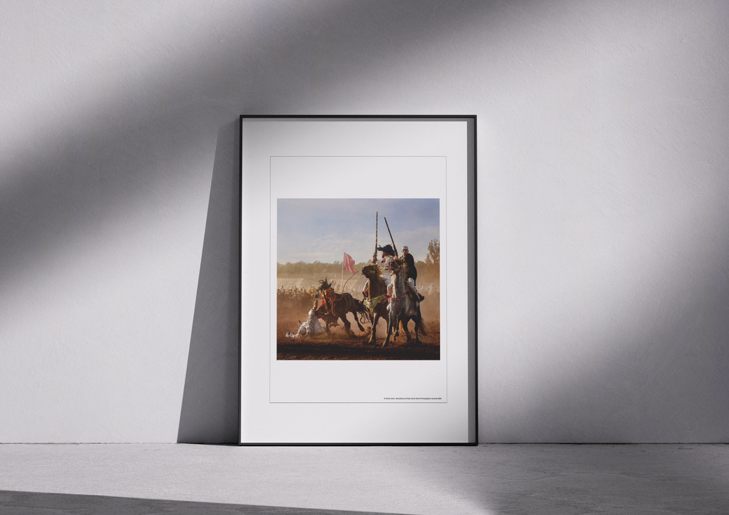 Limited Edition A3 Poster - Tbourida La Chute by Olivier Unia